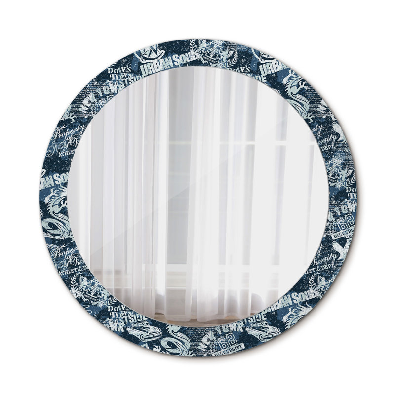 Huldar Glass Flat Wall Mirror
