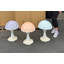 Petite statue ronde champignon pêche pastel-1729724338