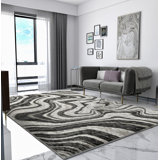 Anova Wool Abstract Indoor / Outdoor Rug