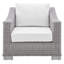 Fauteuil d'extérieur en rotin Conway-821941005