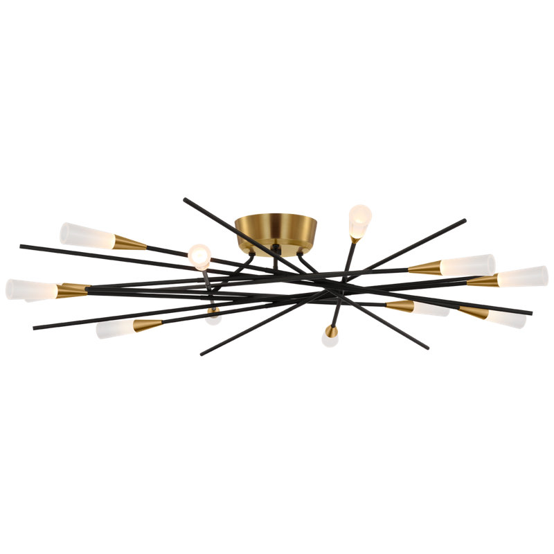 Stellar 12 - Light LED Semi Flush Mount by Chapman & Myers