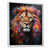 White Floater Framed
