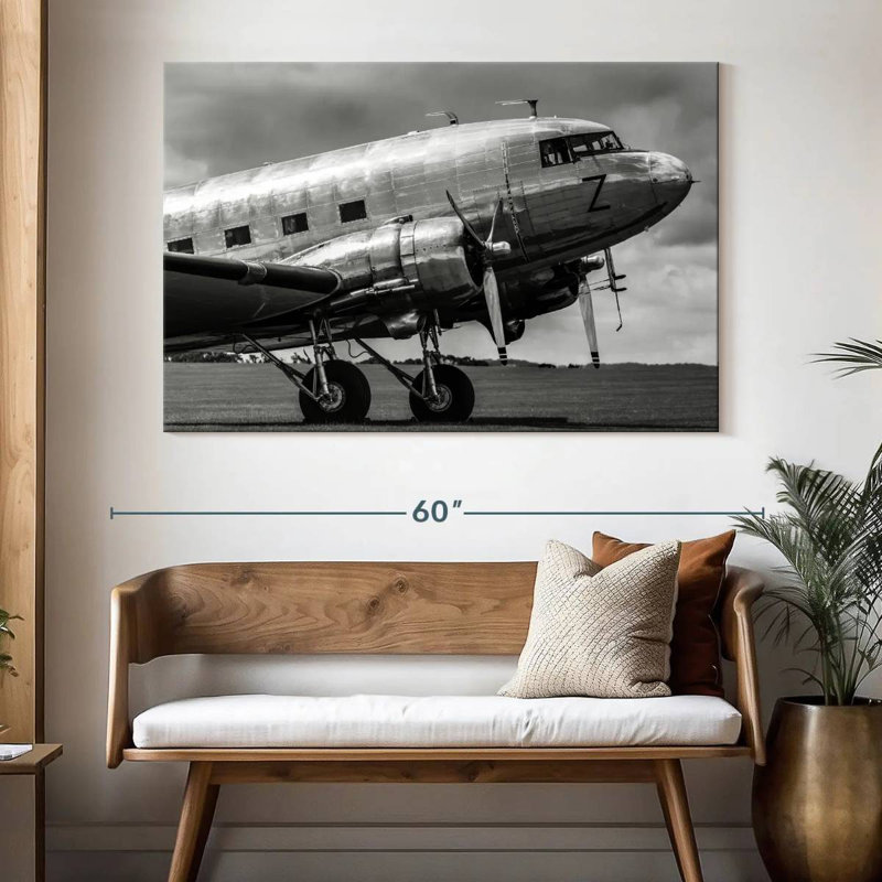 Mehar Black And White Aircraft