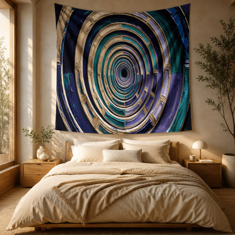 Tapisserie murale Sci Fi, 51 po x 60 po
