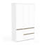 3 Door Chipboard Wardrobe