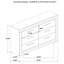 Commode 6 tiroirs Pierce Grey-2007262933