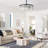 Lambrook 24" Crystal Flush Mount Dimmable Lighting
