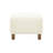 Ottoman, Wood Frame Footrest, Contemporary Ottoman-226710622