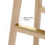Tabouret de bar tapissier Beryl (30 po) - paquet de 2, similicuir blond / sésame-96615135-96615133-96615132