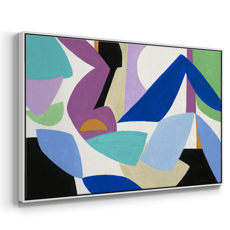 «Blue Majestic», reproduction encadrée sur toile, Blanc, H 17 po x l 25 po x P 2 po