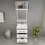Meuble-lavabo autoportant de 24 po avec lavabo en acrylique renforcé Victoria-100853487
