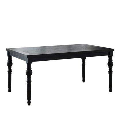 Table de salle à manger noire Urban