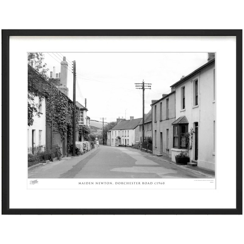 Maiden Newton, Dorchester Road C1960 by Francis Frith - Single Picture Frame Print, 40cm H x 50cm W x 2.3cm D