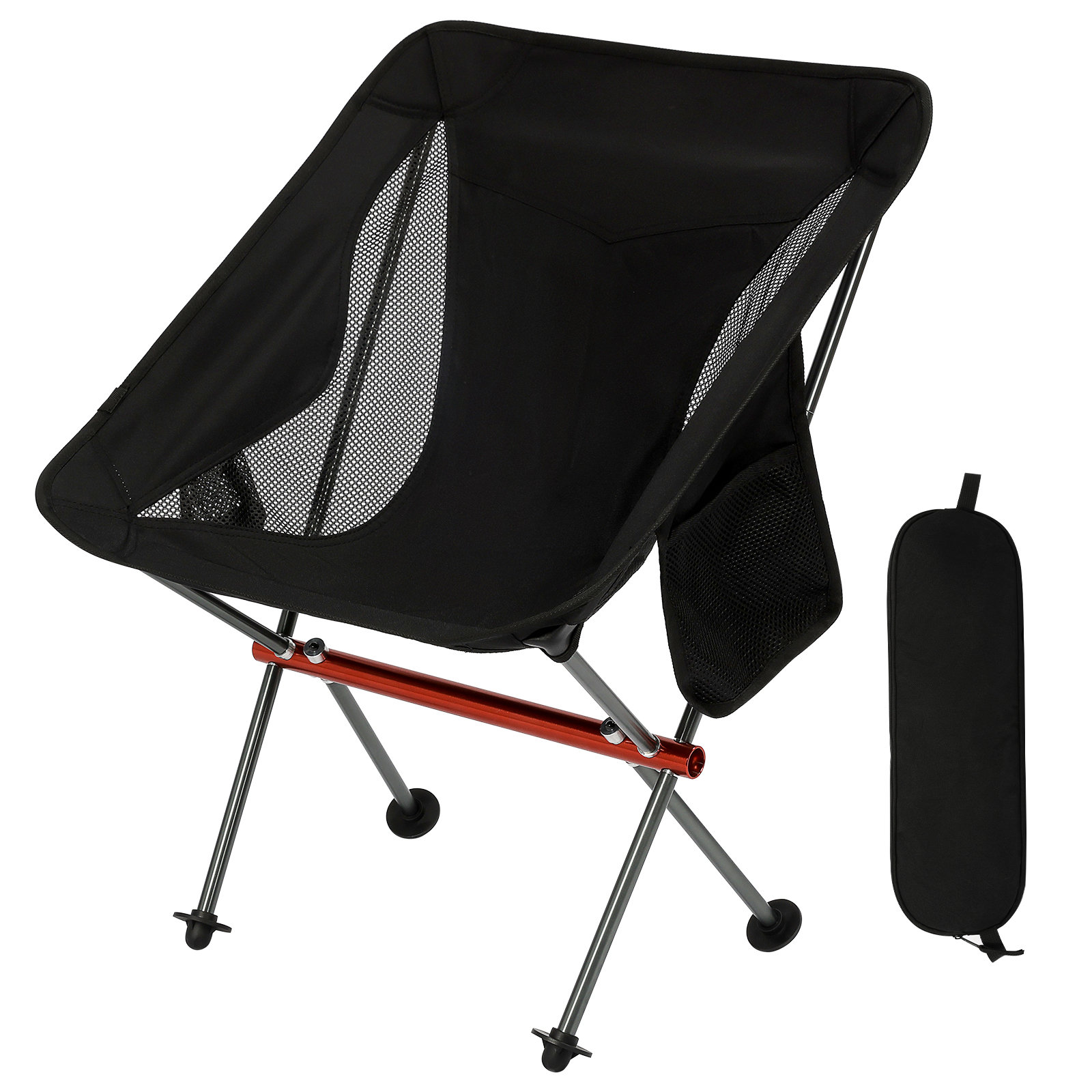 SHALLWE Ultralight Portable Camping Chair,aviation Aluminum Frame