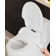 Elongated Toilet Seat Bidet Multiple Spray Modes Wireless Remote Self-Cleaning Nozzle Seat Sensor