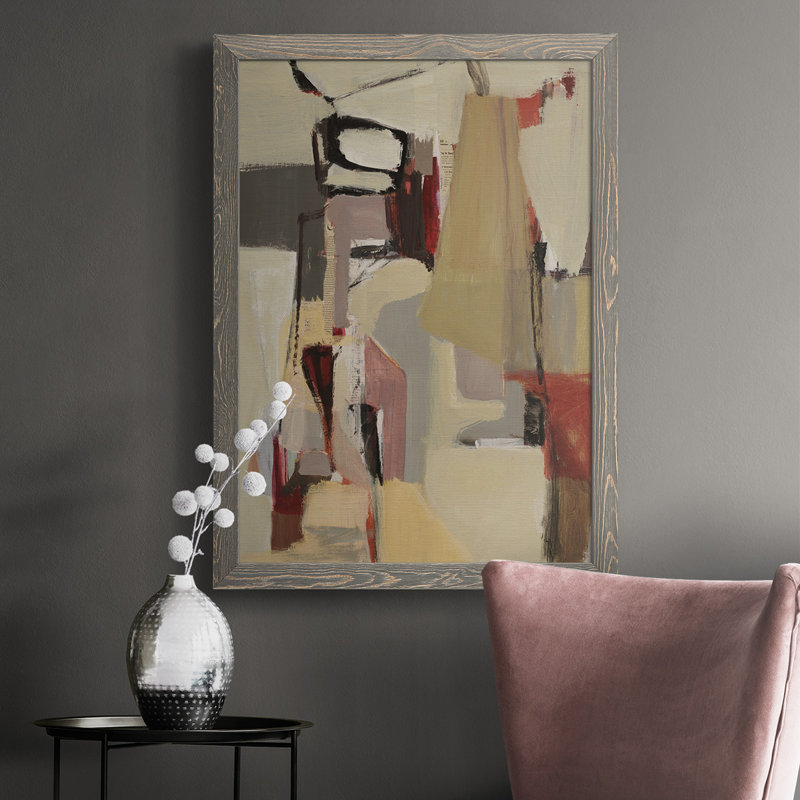 Dianetta Peaches, reproduction d'art sur toile, gris, H 43,5 po x l 31,5 po x P 1 po