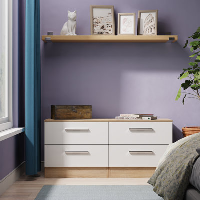 Fully Assembled Chesler 4 Drawer Chest