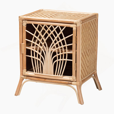 Table de chevet avec tablette intérieure