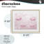Dreamy Bows & Lips, reproduction encadrée sous verre, conception de Kim Allen-1495145481-1495145483