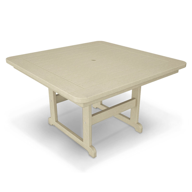 Table carrée 48 "POLYWOOD Park, Sable