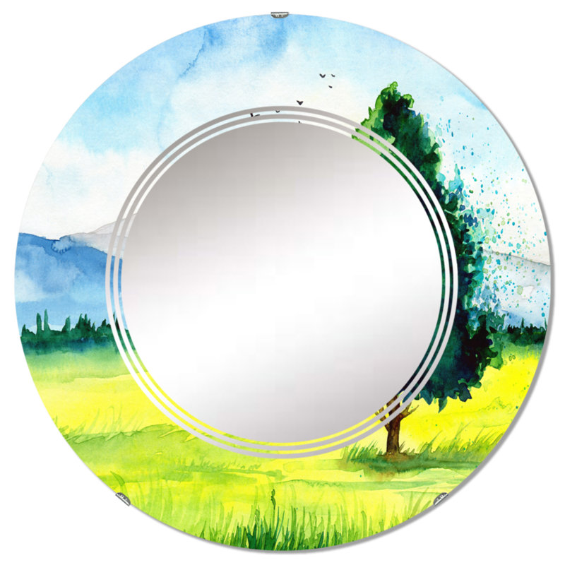 Miroir de salle de bain sans cadre, 24 po x 24 po