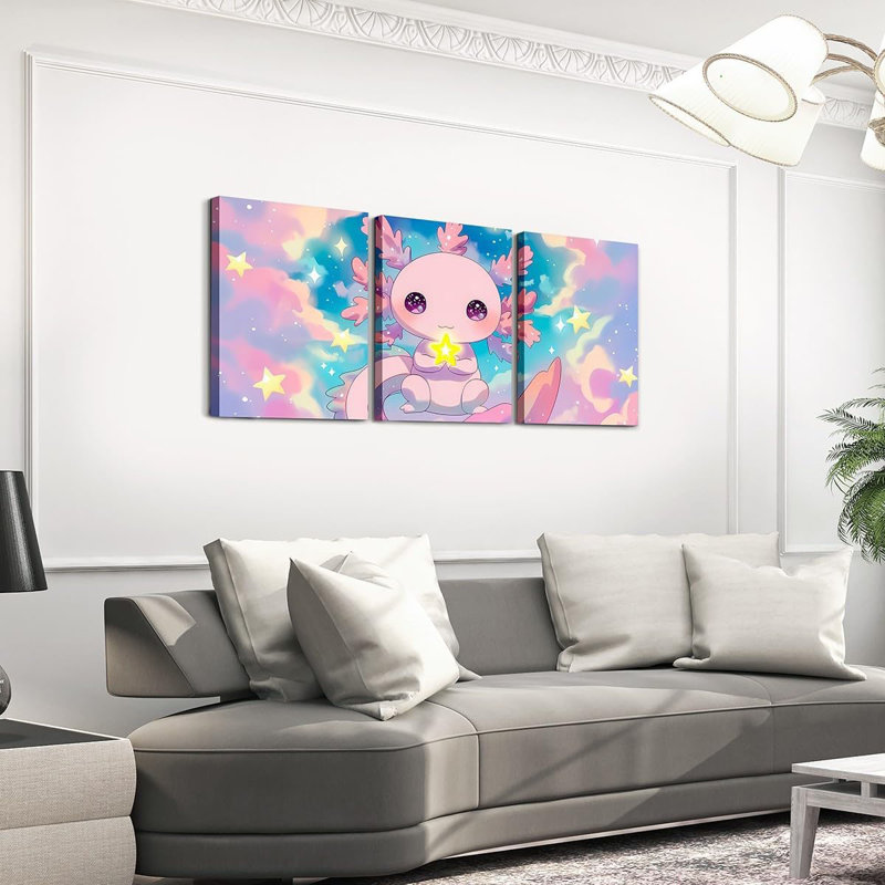 3 Piece Wrapped Canvas Wall Art