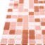 Mingles 0.8" x 0.8" Glass Grid Mosaic Wall & Floor Tile