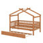 Lit maison avec lit gigogne-996531224