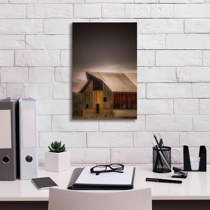 «Amhold Rustic On Canvas» par Don Schwartz, reproduction, H 18 po x l 12 po x P 0,75 po