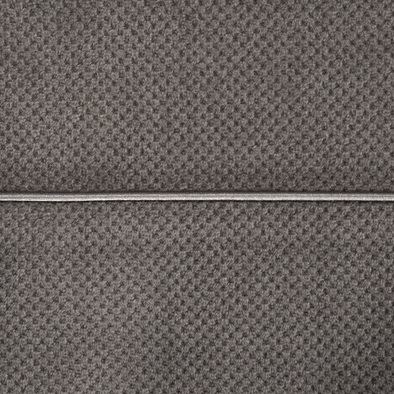 Carrie Blackout Curtain Single Panel, Dark grey