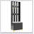Modern Luxury 4-in-1 Hall Tree with Cushion, Versatile Coat Rack with 8 Gold Hooks and Legs, Entryway Bench with Adjustable Shelves-1316855414