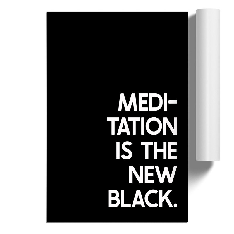 Meditation - Frameless Print, 30cm H x 21cm W x 0.1cm D