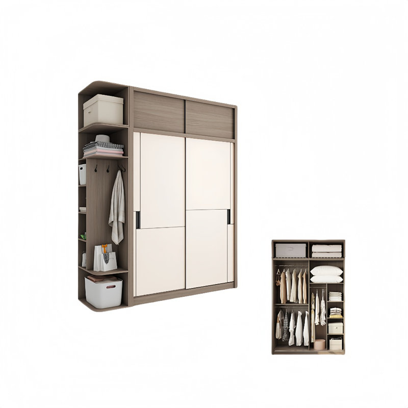 Modern Simple Sliding Door Wardrobe