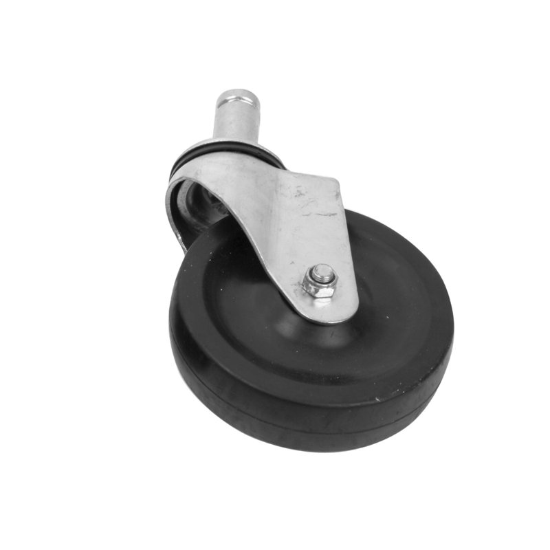 Roulettes en caoutchouc, H 7,75 po x l 2,25 po x P 5,5 po