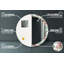 Huldar Glass Flat Wall Mirror