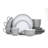Helene 16 Piece Stoneware Dinnerware Set - Service for 4-111364782