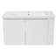Meuble-lavabo mural flottant 36 po avec lavabo en céramique 36 po