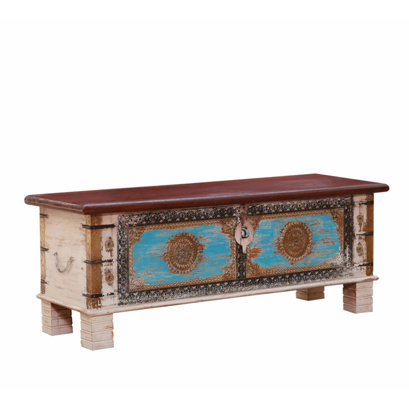 Dinkins Accent Trunk, Blue