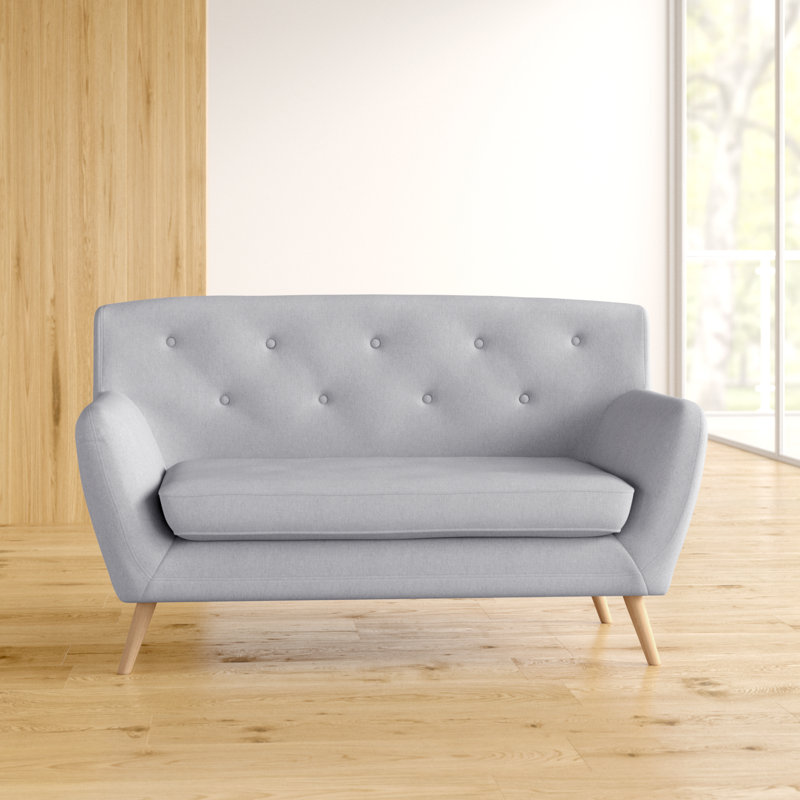 Trinity 2 Seater Loveseat, Light Grey