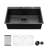 Modern Drop-In Kitchen Sink - Deep Single Bowl Design