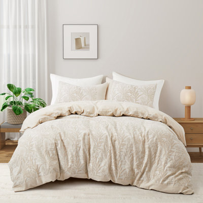 Cotton and Linen Duvet Cover with Pillowcase