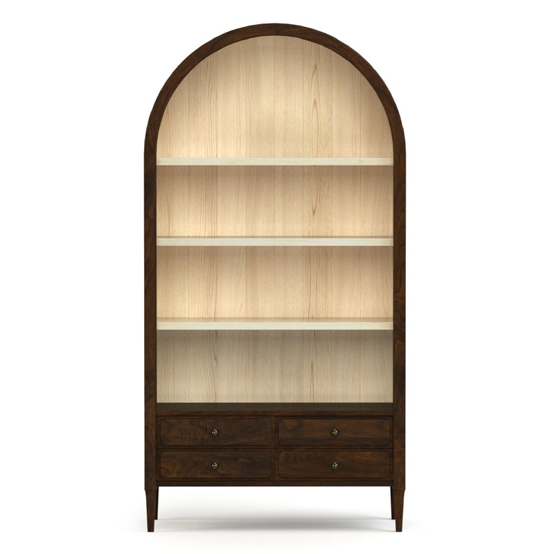 Hudson Valley Solid Wood Bookcase