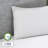 Memory Foam Cluster Bed Pillow with Charcoal Infused Cover