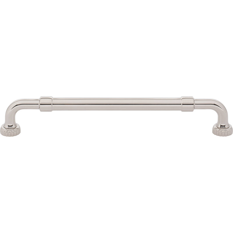 Holden Bar Pull, Polished Nickel, 7 9/16" Center To Center