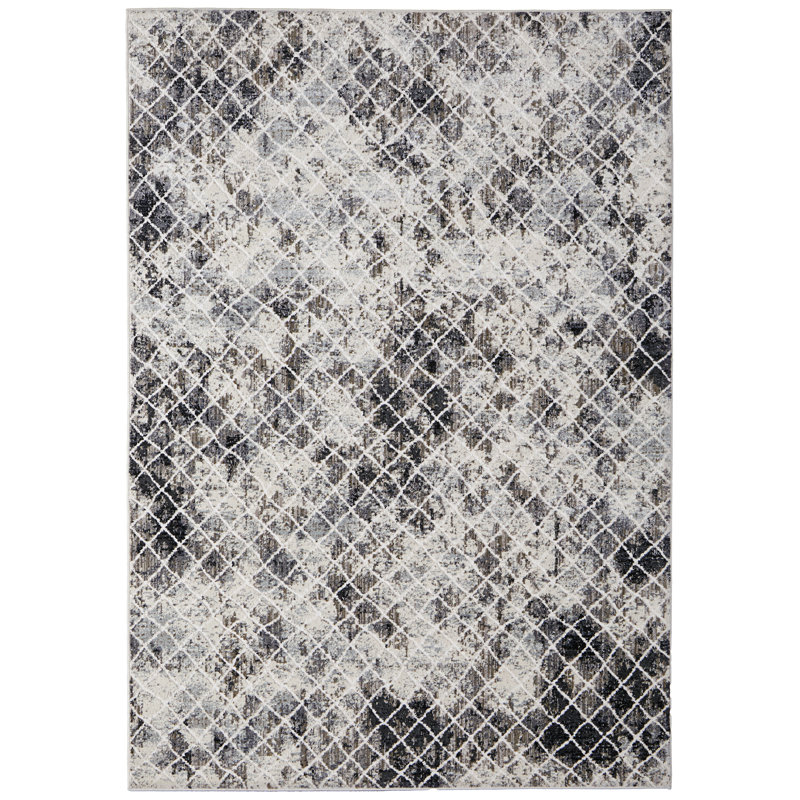 Performance Geometric Indoor Rug, Rectangle 7'10" x 10'