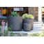 Pot de fleurs Redondo en grès, taille moyenne, lot de 4 - Intérieur/Extérieur-1631574029-1631574031