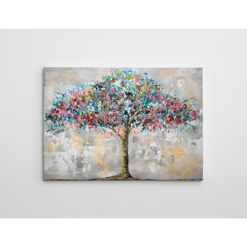 Stunning Decorative Canvas Painting, 27.6 x 39.4 inches | 50% Cotton / 50% Polyester, Digital Printing on Canvas | Sturdy 0.8 x 0.8 inches Wooden Frame, Perfect for Living Room or Office Décor, Eye-Catching Wall Art