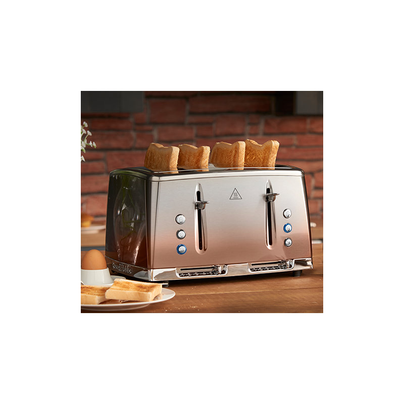 Russell Hobbs Eclipse 4 Slice Toaster, Copper
