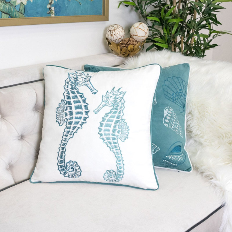 Bleu / hippocampes spa
