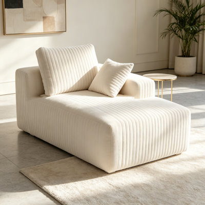 Bras modulaire modulaire droit, flanelle moelleuse, haute résilience